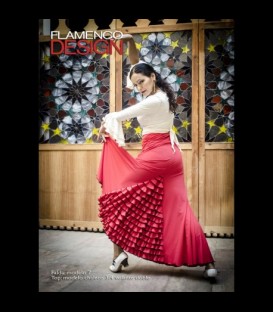 Flamenco skirt professional modell 7 lycra
