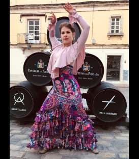 Falda flamenca profesional modelo Carmensol Frida