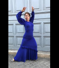 Falda flamenca de ensayo modelo Fiona lycra fina