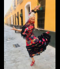 Professional flamenco dress alegrias Hungary