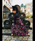 Falda flamenca profesional alegrias lilaflores