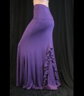 Falda de ensayo flamenco modelo 4/a lycra fina