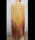 Mantón de seda para bailar color oro
