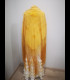 Mantón de seda para bailar en color oro-amarillo (semi-profesional)