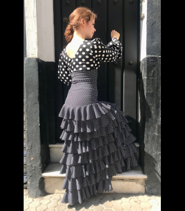 Falda de flamenco profesional モデルアレグリアス 特別生地