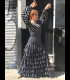 Falda "la volanta" lunares