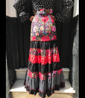 Profesional Flamenco Skirt Sevilla manila