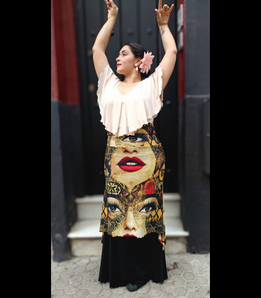 Flamenco double skirt la Femme
