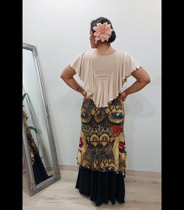 Flamenco double skirt la Femme