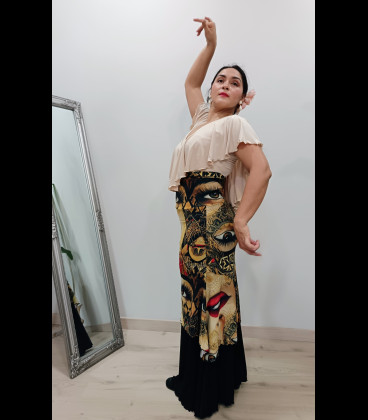 Flamenco double skirt la Femme