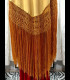 Flamenco dancing Practice shawl gold