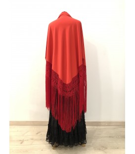 Flamenco dancing Practice shawl Lila