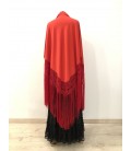 Flamenco dancing Practice shawl Lila
