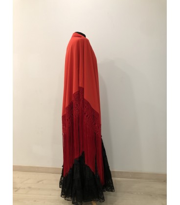 Flamenco dancing Practice shawl Lila