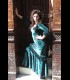 Vestido flamenco profesional, modelo 3rush terciopelo