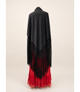 Flamenco dancing Practice shawl Lila