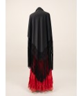 Flamenco dancing Practice shawl black