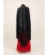 Flamenco dancing Practice shawl black