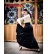 Professional flamenco skirt Modell 7 velvet
