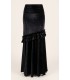 Falda de flamenco proofesional modelo 3/a terciopelo