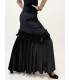Falda de flamenco proofesional modelo 3/a terciopelo