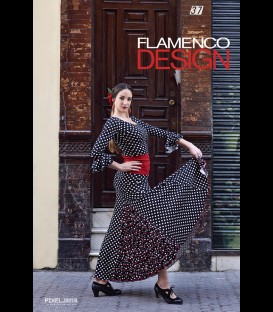 Falda flamenca profesional Modelo 7 lunares