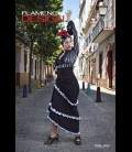 Falda de flamenco profesional modelo 12 rush lycra