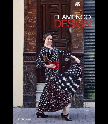 Conjunto flamenco profesional Modelo 7 lunares