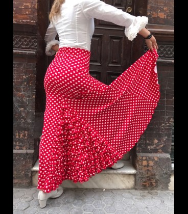 Professional flamenco skirt Modell 7 lycra
