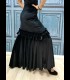 Professional flamenco skirt modell 3/a velvet