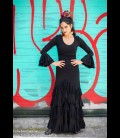 Conjunto de flamenco profesional Modelo amanecer lycra