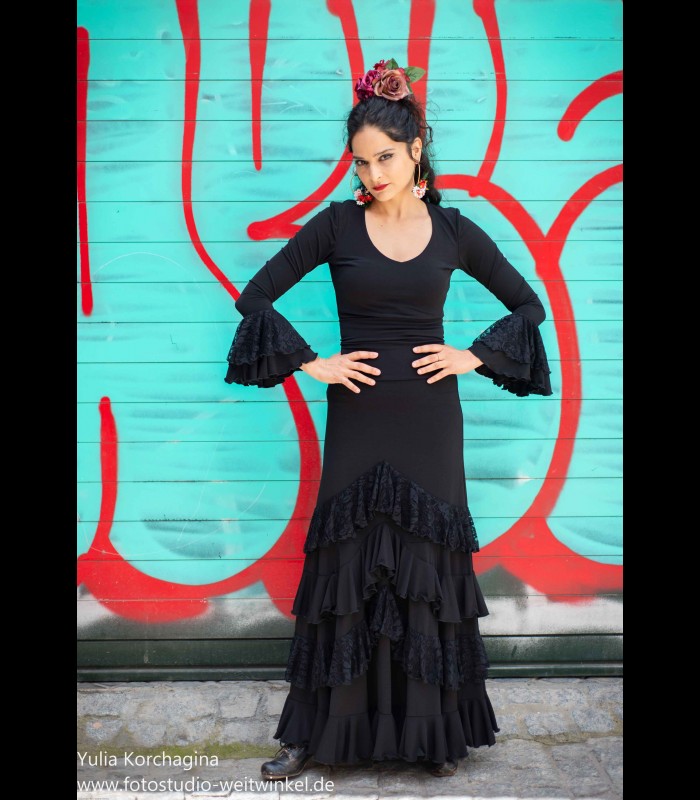 Vestido flamenco profesional de mujer - V-PRO
