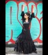 Professional flamenco combination Modell SOl 5 volant lycra