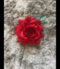 Flor flamenca rojo