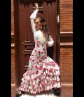Falda flamenca profesional modelo Carmensol tulipan