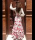 Falda flamenca profesional modelo Carmensol tulipan