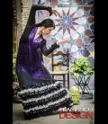 Professional flamenco skirt modell minifrills lycra