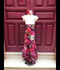 Flamenco skirt for girls Sol flowers ECO