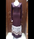 Flamenco dress Alegría mulberry