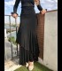 Falda flamenco Luna Doblada negra