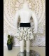 Conjunto zebra falda y top algodón