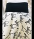 Conjunto zebra falda y top algodón