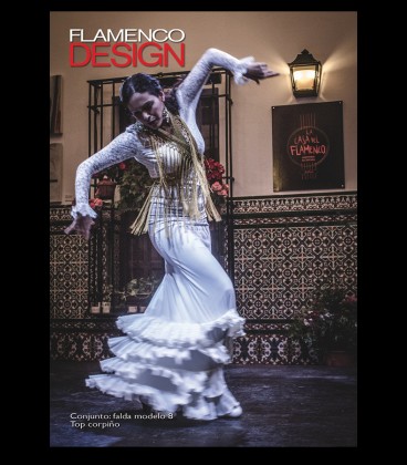 Flamenco dress Modell 8/peak lycra and lace