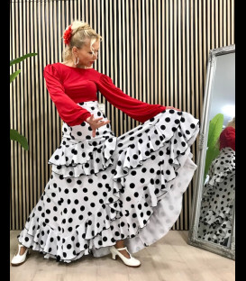 Profesional Flamenco Skirt modell Carmensol tulipan