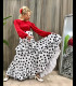 Profesional Flamenco Skirt modell Carmensol tulipan