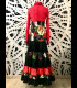 Profesional Flamenco Skirt Sevilla flower