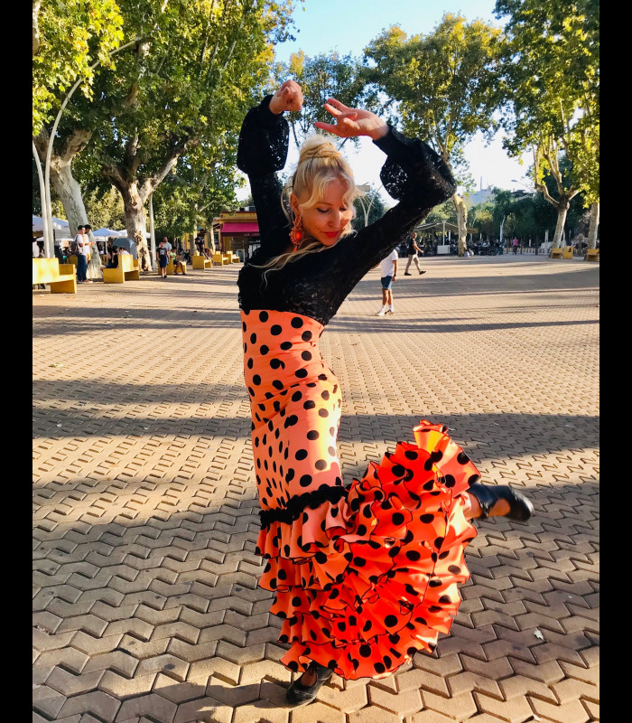 Buy Professional Flamenco Skirt for Flamenco or Sevillanas Dance Online in  India - Etsy
