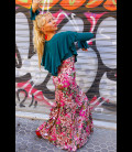 Falda de ensayo flamenca modelo 4/a primavera