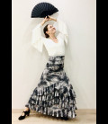 Professional flamenco skirt Sol velvet